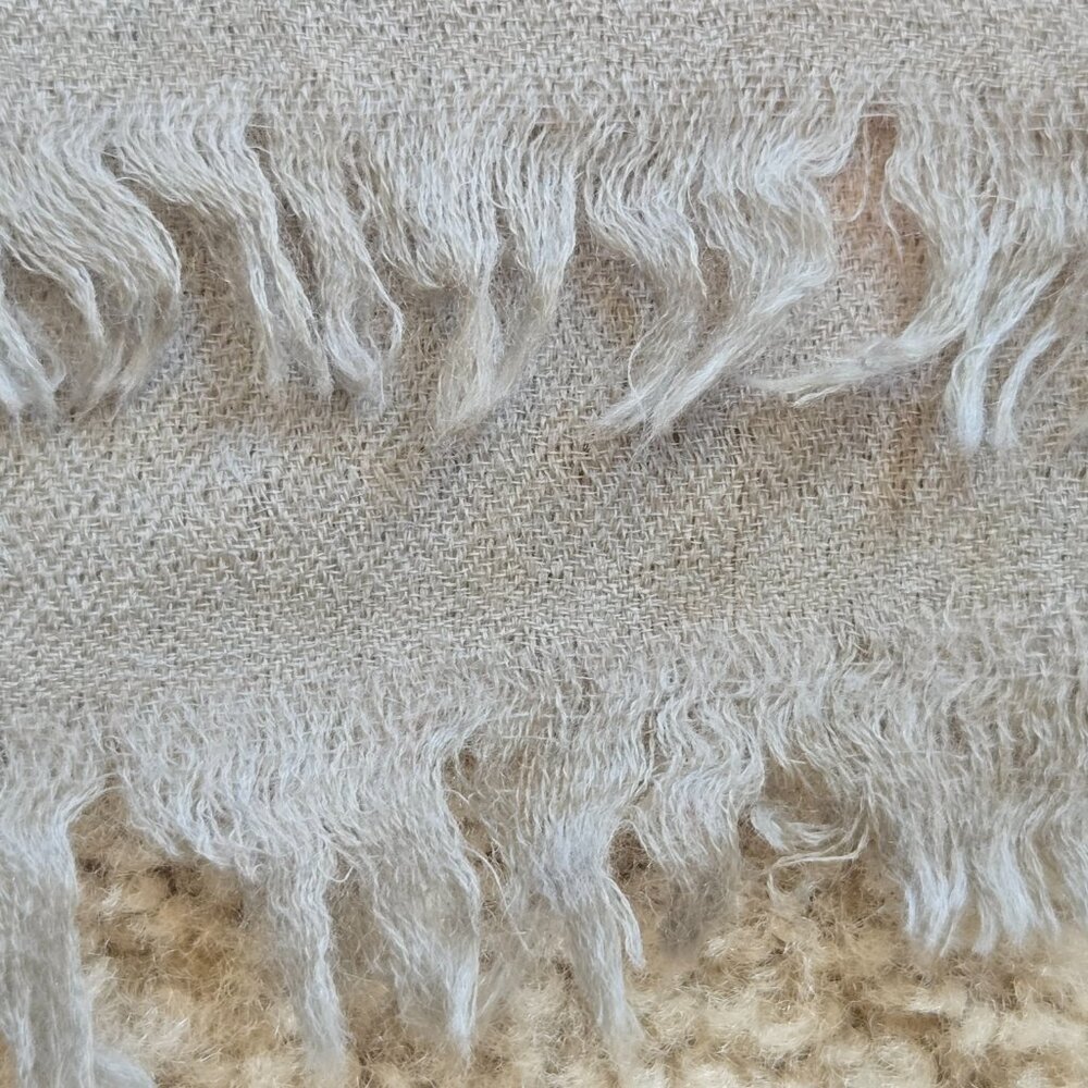 Jac+Jack HUGE Cashmere Wrap/Scarf Grey - Picture 3 of 15